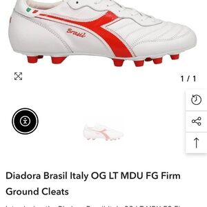 Diadora Brasil Italy OG LT MDU FG (super rare boots)